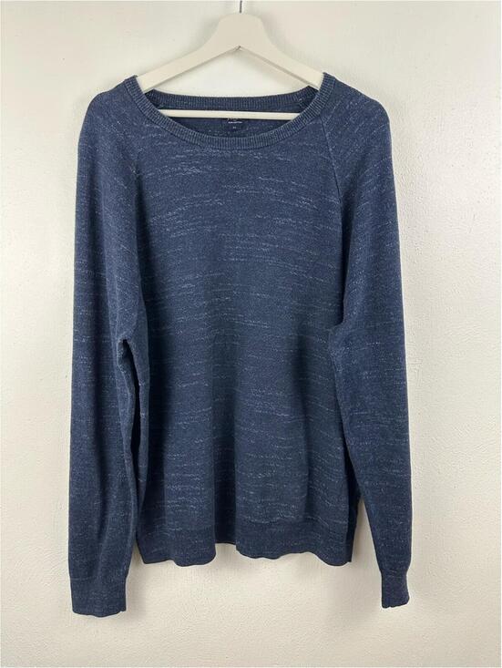 J. Crew Other - J. CREW BLUE LONG SLEEVE CREW NECK PULLOVER SWEATER MEN'S SIZE XL